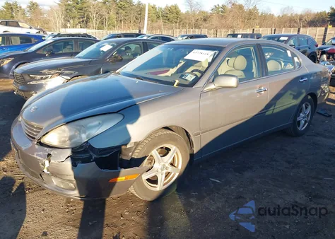 2004 Lexus Es 330 из США, поврежденный, VIN JTHBA30G745044783